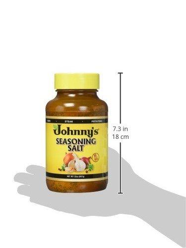 Johnny's Johnny's Seasoning Salt, 96 Ounce (Pack of 3)