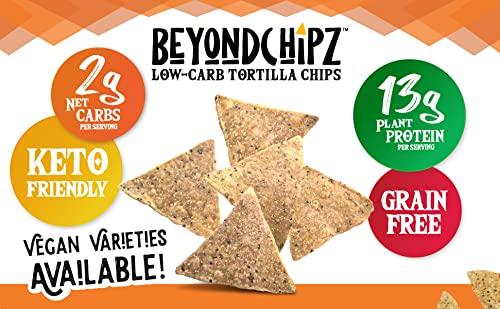 BeyondChipz BeyondChipz Low Carb Tortilla Chips, Whole Lotta\' Nacho, Keto Friendly, Gluten Free, One 5.3oz Bag