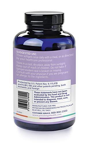 PRN Physician Recommended Nutriceuticals PRN nmaqula Omega-3 High DHA Supplement with Lutein & Zeaxanthin - 1400mg DHA & 400mg EPA in Re-Esterified Triglyceride - Important Nutrients for Macula & Retina Support 3 Month Supply