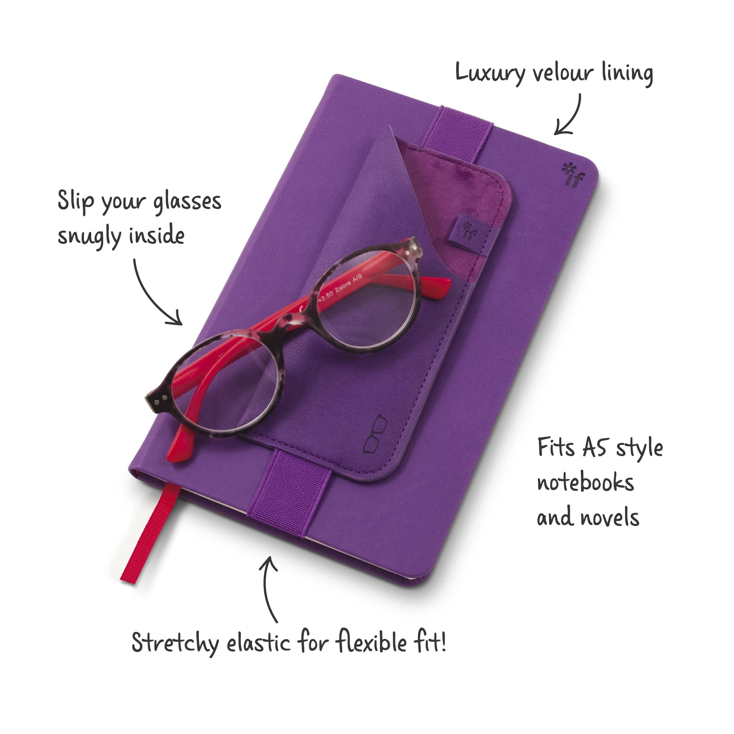 IF Fifi if Bookaroo Glasses Case - Charcoal