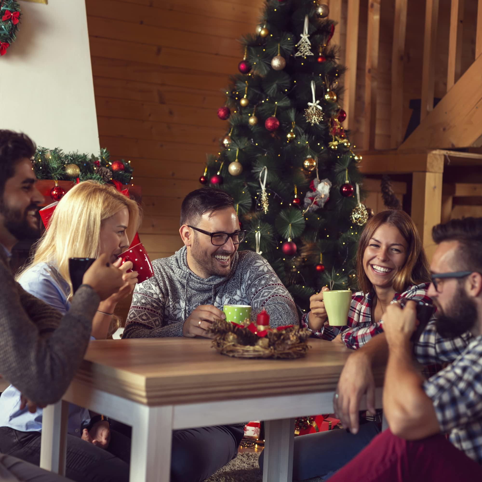 Crazy Cups Crazy Cups Flavored Ground Decaf Christmas Coffee, Decaffeinated White Christmas Coffee in 10 oz Bag, For Brewing Flavored Hot or Iced Coffee, (Pack of 3)