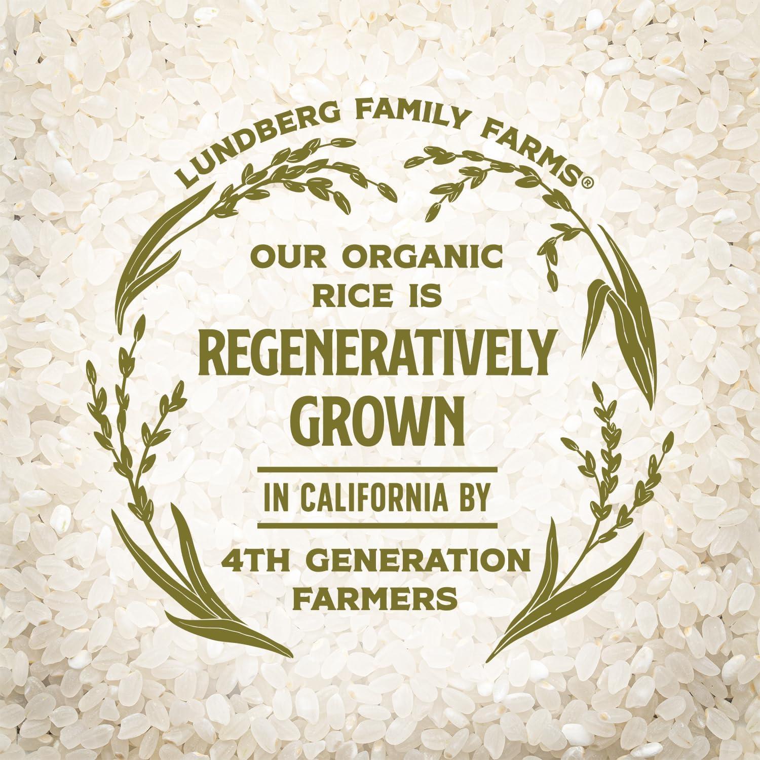 Lundberg Lundberg Basmati Rice, Organic Long Grain White Rice - Non-Sticky, Fluffy Aromatic Rice, Vegan Food, Healthy Meals, Gluten-Free Rice Grown in California, 32 Oz