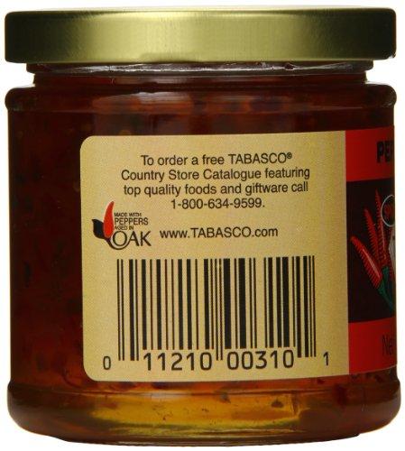 TABASCO TABASCO Brand Classic Pepper Jelly, Glass Jar, Versatile, Mild & Sweet Red Pepper Jelly, Perfect for Charcuterie & Appetizers, Great with Smoked Cheese, Meat, Crackers & More, 10 Oz (Pack of 1)