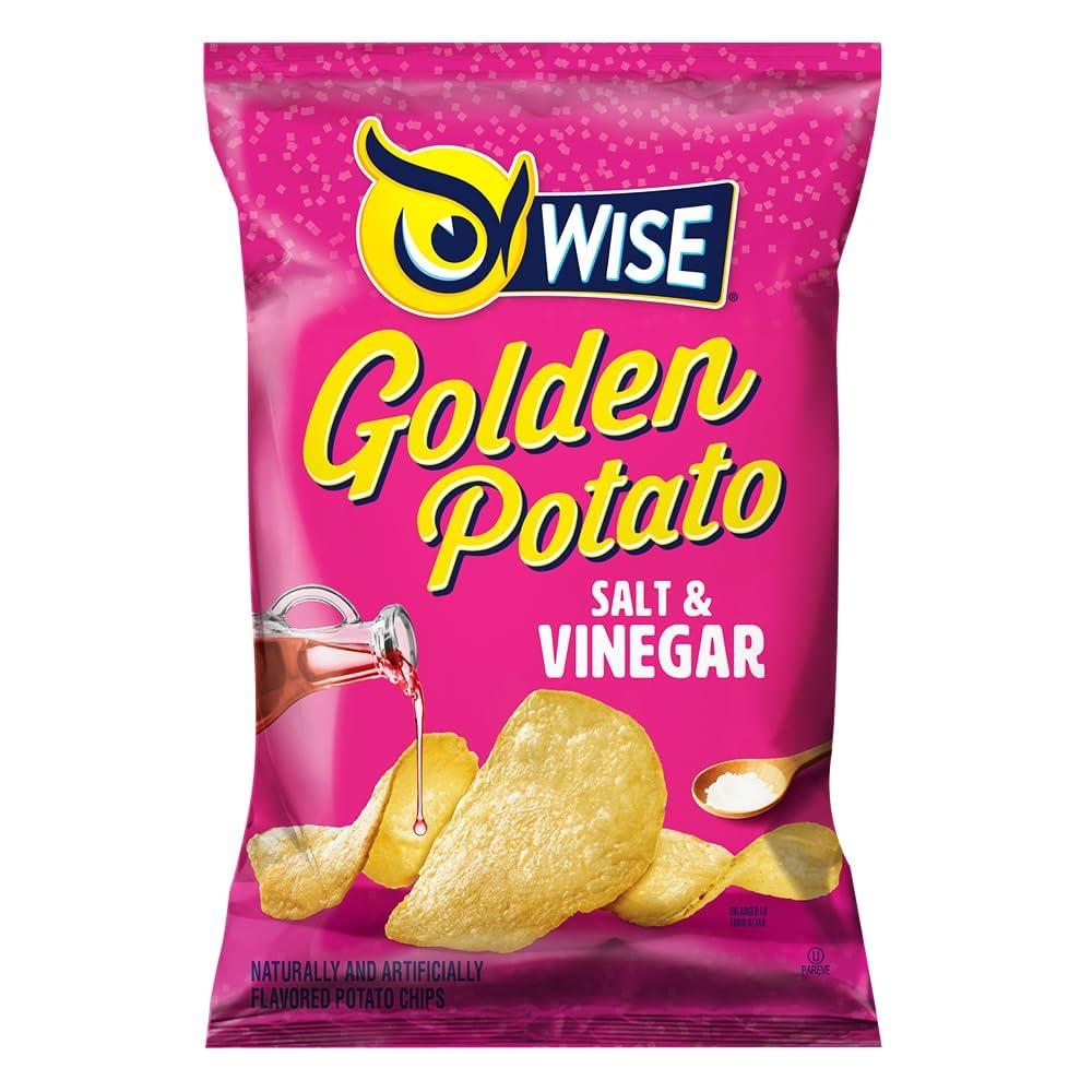 Wise Foods Wise Foods Salt & Vinegar Potato Chips Sharing Size Bags (4 Bags)