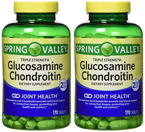 Spring Valley Spring Valley - Glucosamine Chondroitin, Triple Strength, 340 Tablets, Twin Pack