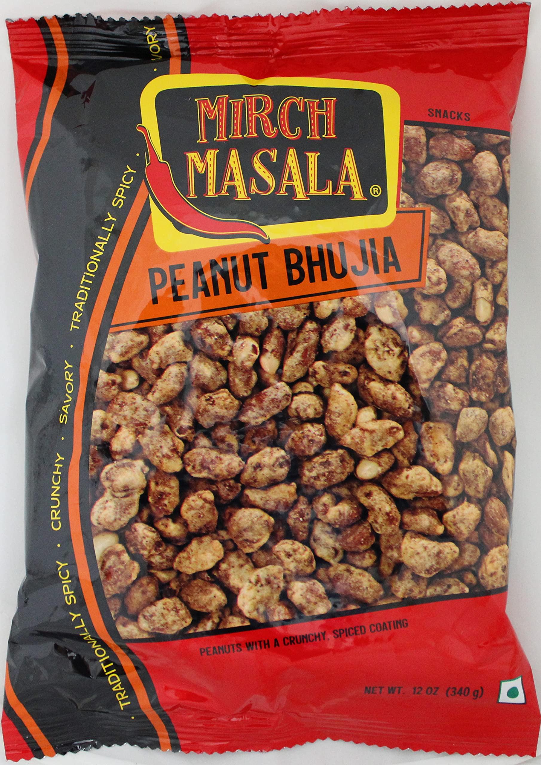 Mirch Masala Snacks Peanut Bhujia 12oz.
