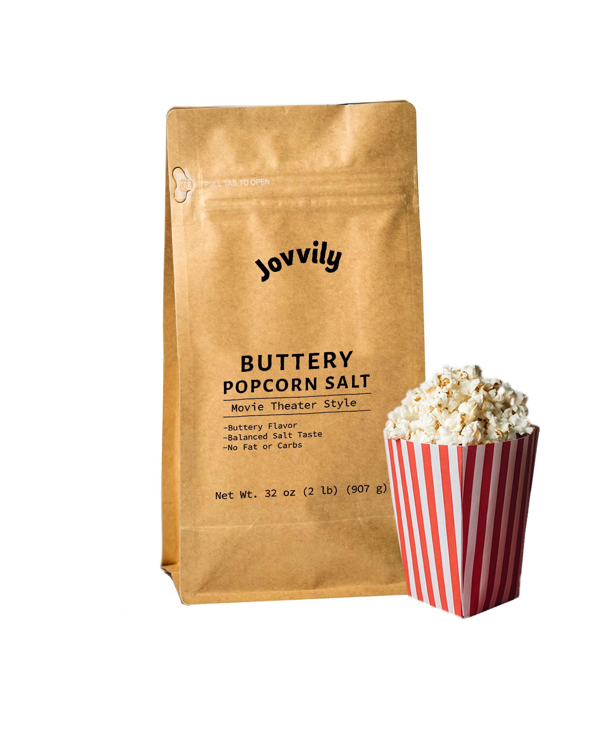 Jovvily Jovvily Buttery Popcorn Salt - 2lb - Theater Style - Tasty Flavor