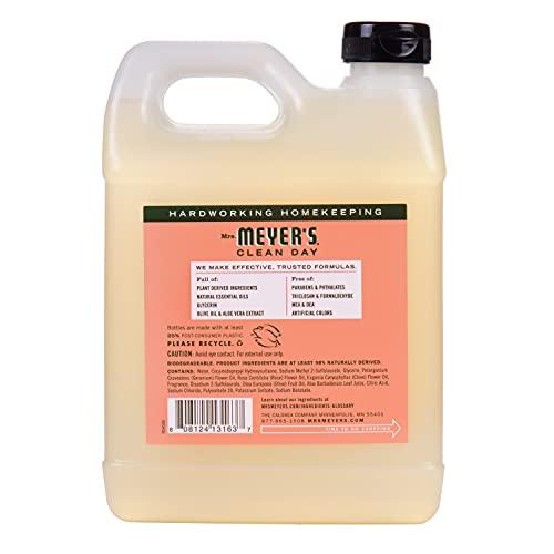 MRS. MEYER'S CLEAN DAY Mrs. Meyers Liquid Hand Soap Refill Liquid 33 Oz Geranium Scent