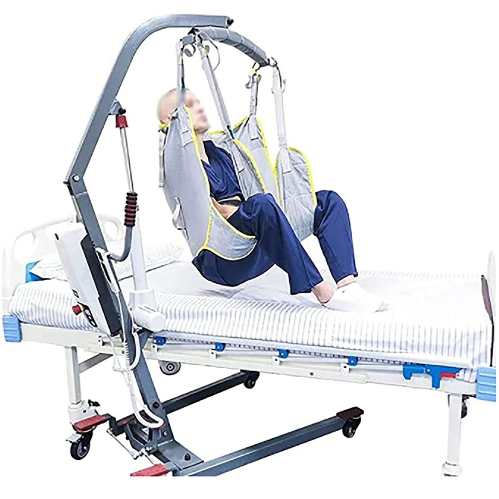 YXJPP Toileting Hoist Sling, Whole Body Patient Lift Sling, Bath Shower Paralyzed Disabled Elderly Universal Sling