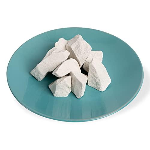 HITT HITT Premium Edible Chalk - Natural Most Crunchy Edible Chalk for eating 7 oz (200 gr) - Zero Additives Organic Russian Edible Chalk Chunks - ASMR Food