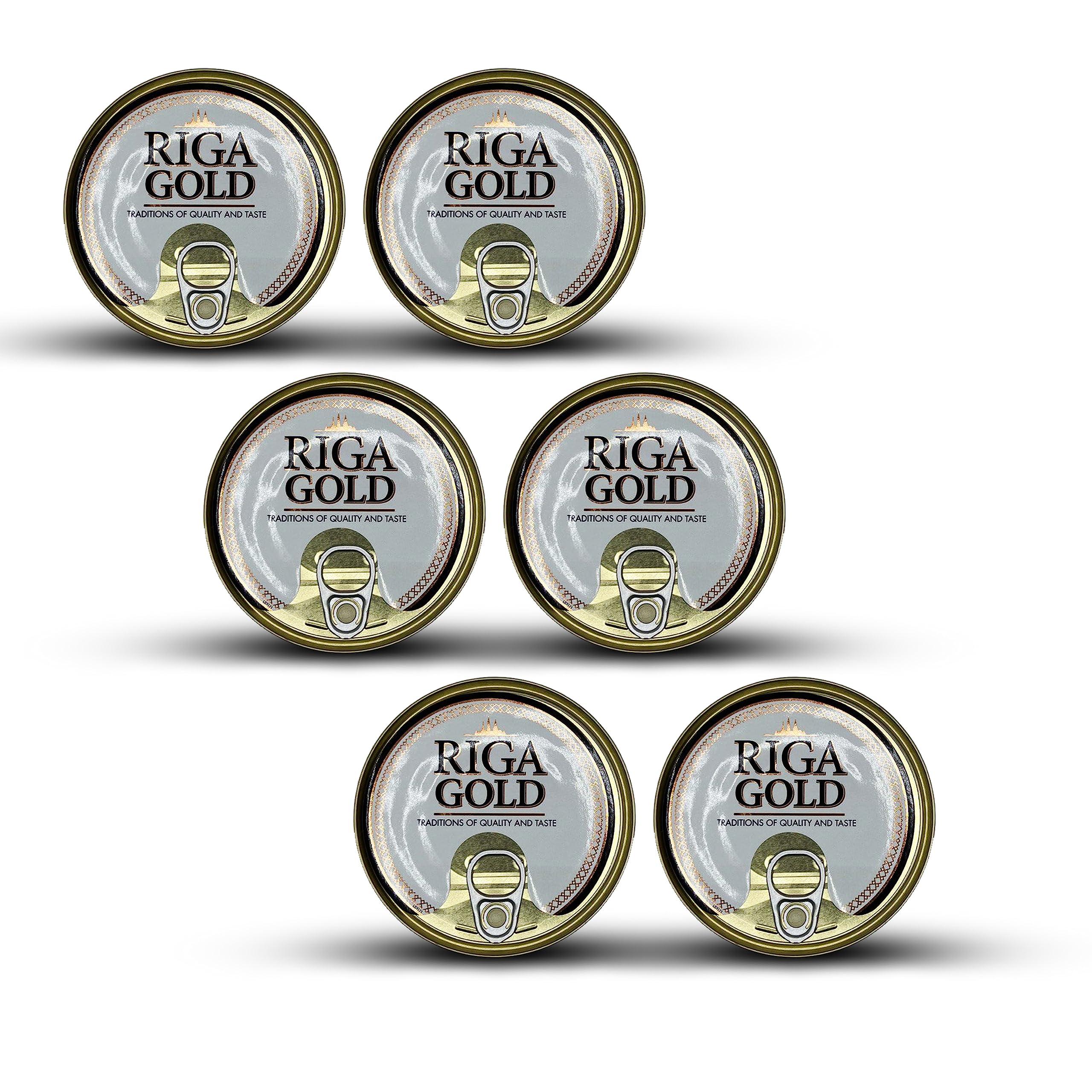 Riga Gold Riga Gold Shproti, Sprats in Oil, 8.4 ounces (pack of 2)