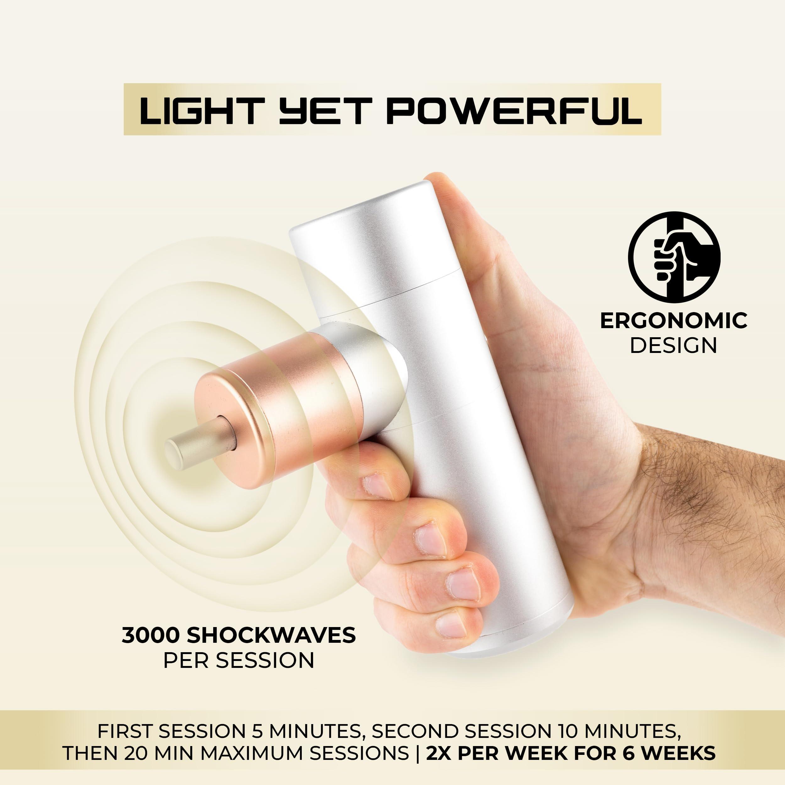 Uroshock Uroshock Pro PX3 Acoustic Wave Therapy - Safe and Quiet Low Intensity Shockwave Therapy Machine - Vascular Therapy Machine with Premium Medical Grade Materials