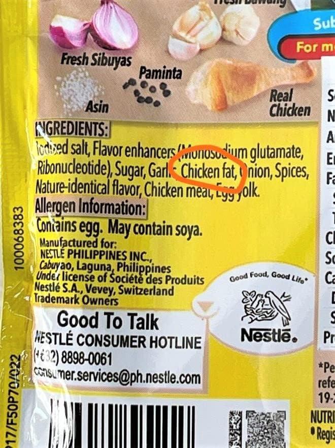 Pinoy MAGIC SARAP Original Authentic Philippine Food Seasoning 3 bundles (48 sachets X 8 grams)