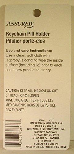 ASSURED Keychain Pill Holder