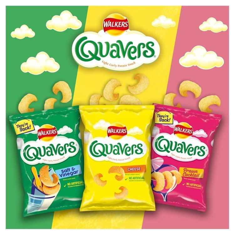 Walkers Walkers Quavers Prawn Cocktail 6X16g (Case of 3)