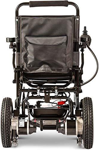 Wyyggnb Wyyggnb Electric Wheelchair for Adults, Aviation Travel Safe Electric Wheelchair Foldable Heavy Duty Power Wheel Chair (Black)