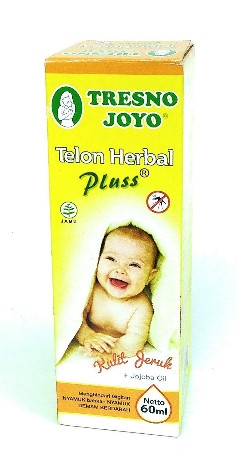 Tresno Joyo Tresno Joyo Minyak Telon Oil Herbal Plus - Orange Peel, 60 Ml (Pack of 3)