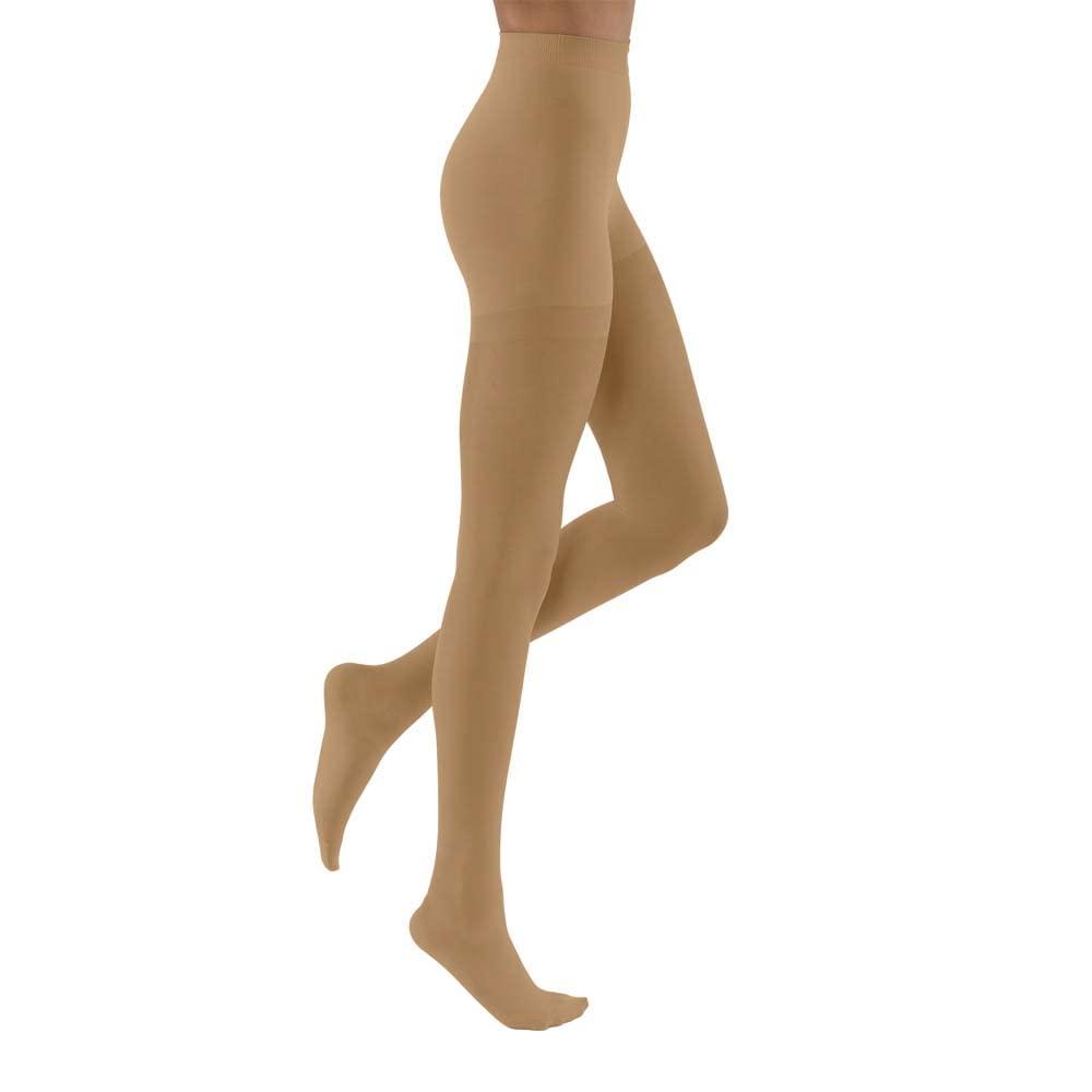 JOBST JOBST UltraSheer Compression Stockings, 20-30 mmHg, Waist High, Closed Toe, Honey, X-Large
