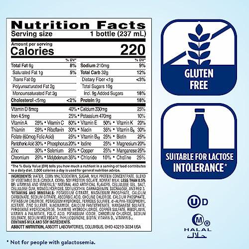 Ensure Ensure Original Strawberry Nutrition Shake | Meal Replacement Shake | 24 Pack