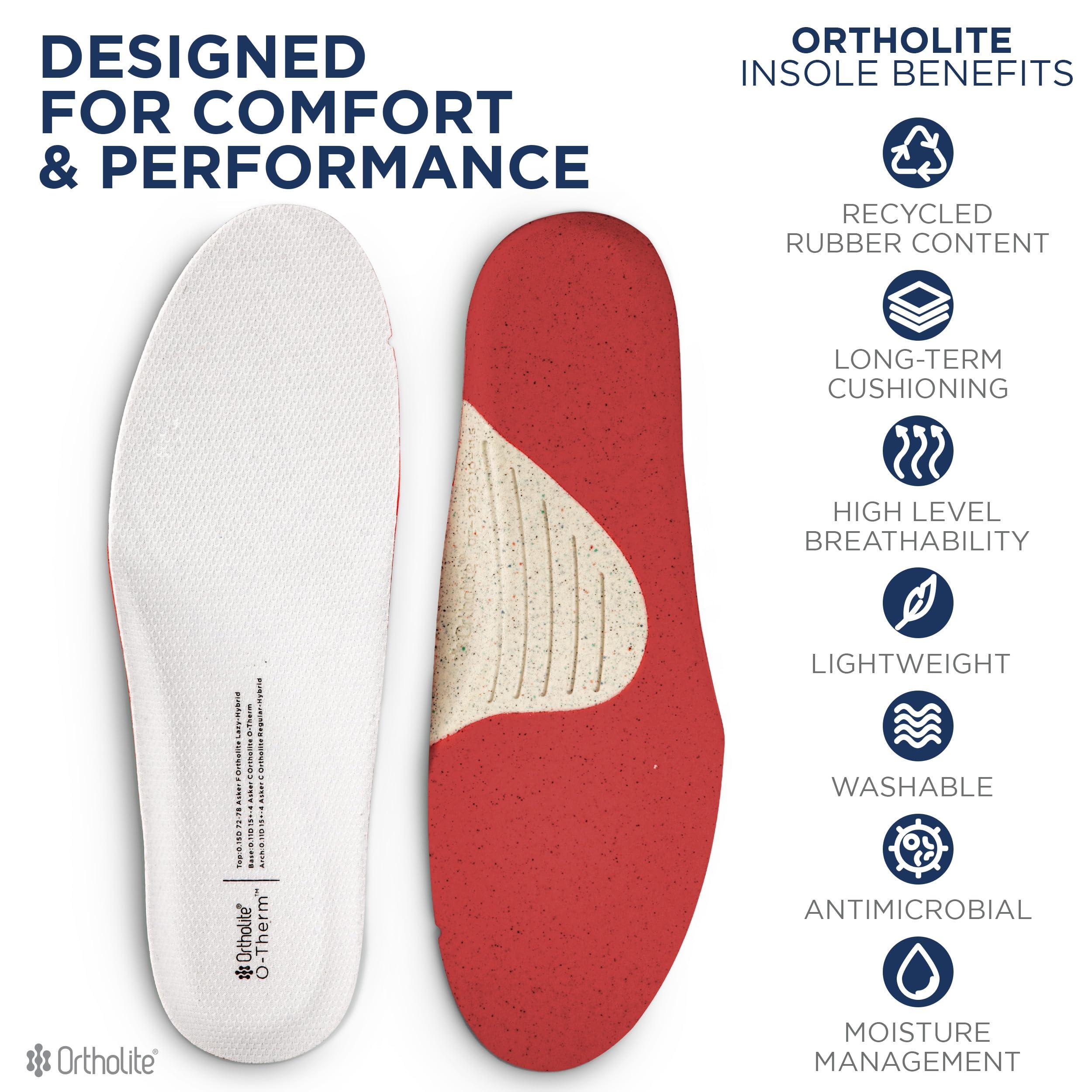 Ortholite Ortholite O-Therm Thermal Barrier Shoe Sole Trim-to-Fit Insert-Designed for Athletes on Snow or on Turf who Want to Block Out Cold or Heat