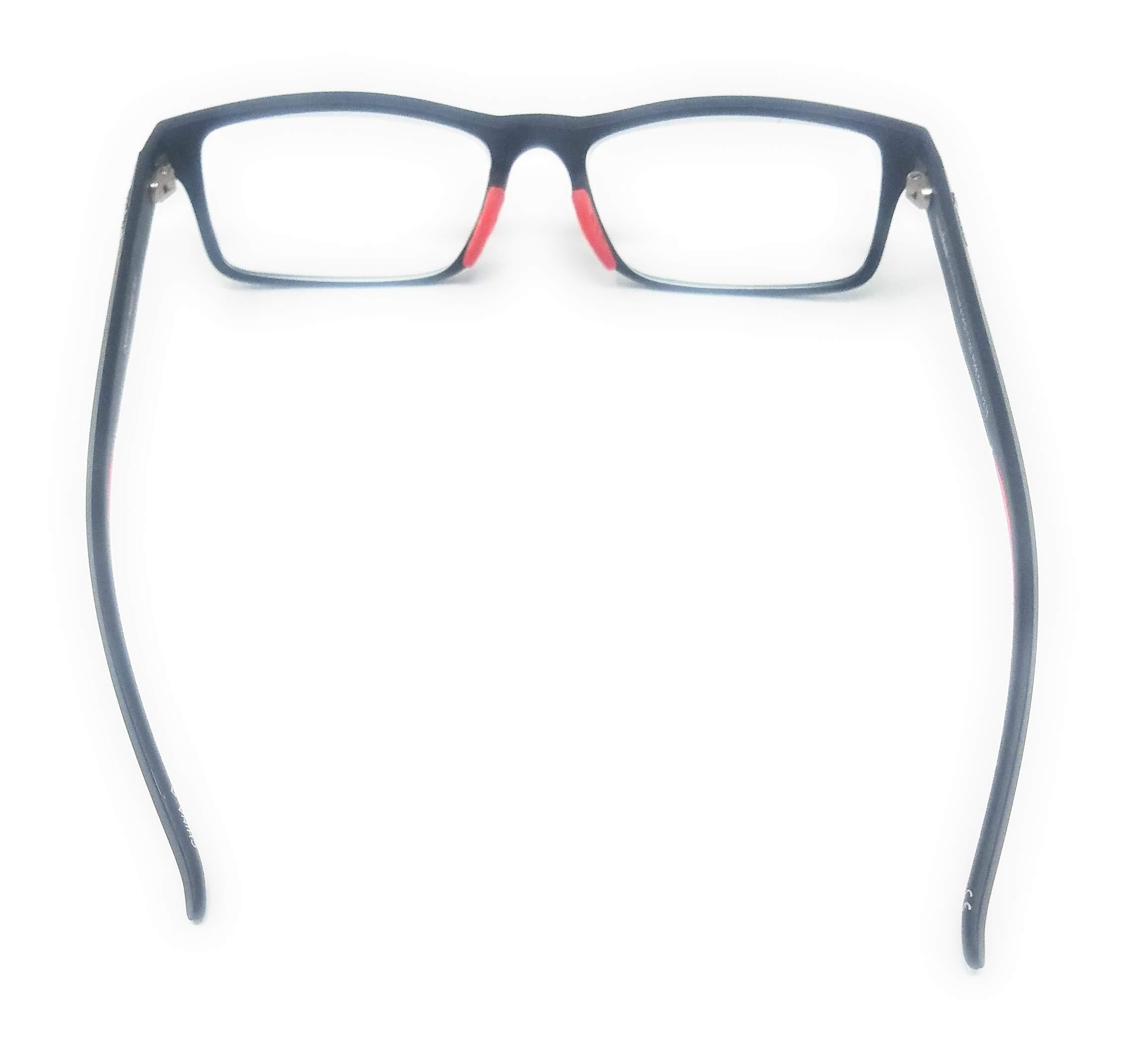 Foster Grant Foster Grant Ironman Reading Glasses, Black/Red (+2.50)