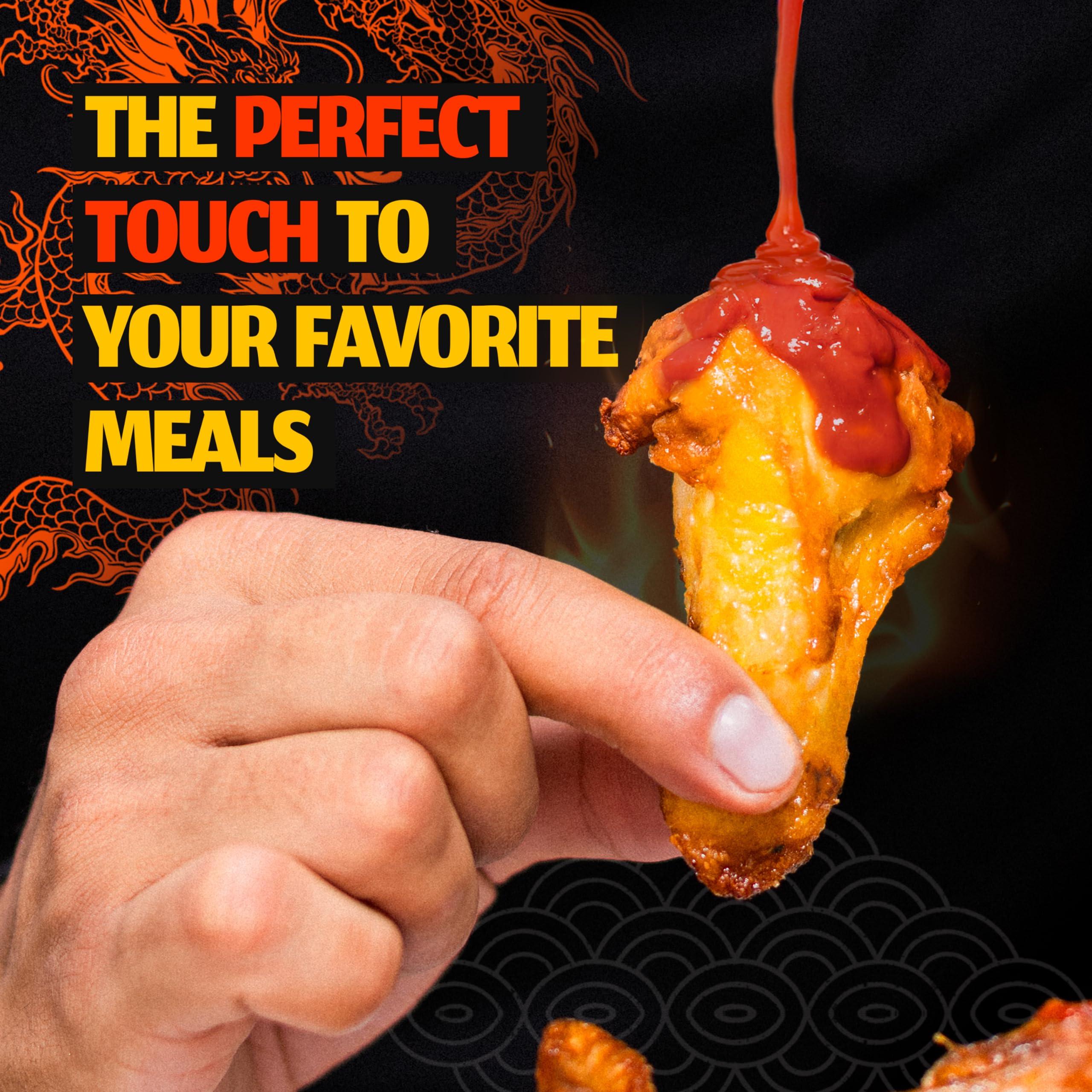 Underwood Ranches Underwood Ranches Limited Edition Dragon Sriracha Sauce - Hot Sauce, Perfect for Spicing Up Any Dish! - Made from Red Jalapeno Peppers That Started the Sriracha Movement, 17 oz - 3 Pack