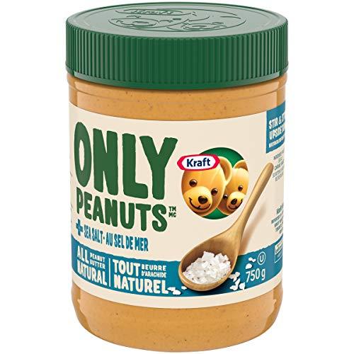 Kraft Kraft All Natural Peanut Butter with Sea Salt 750g | 26.5oz {Imported from Canada}