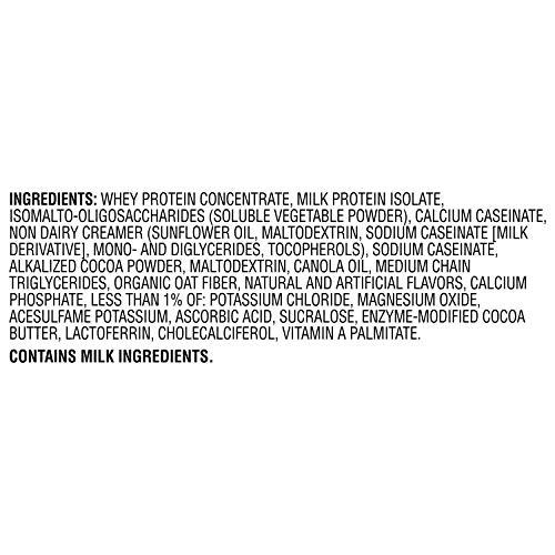 Muscle Milk Muscle Milk Genuine Protein Powder, Chocolate, 2.47 lb, 16 Servings, 32g Protein, 3g Sugar, Calcium, Vitamins A, C & D, NSF Certified for Sport