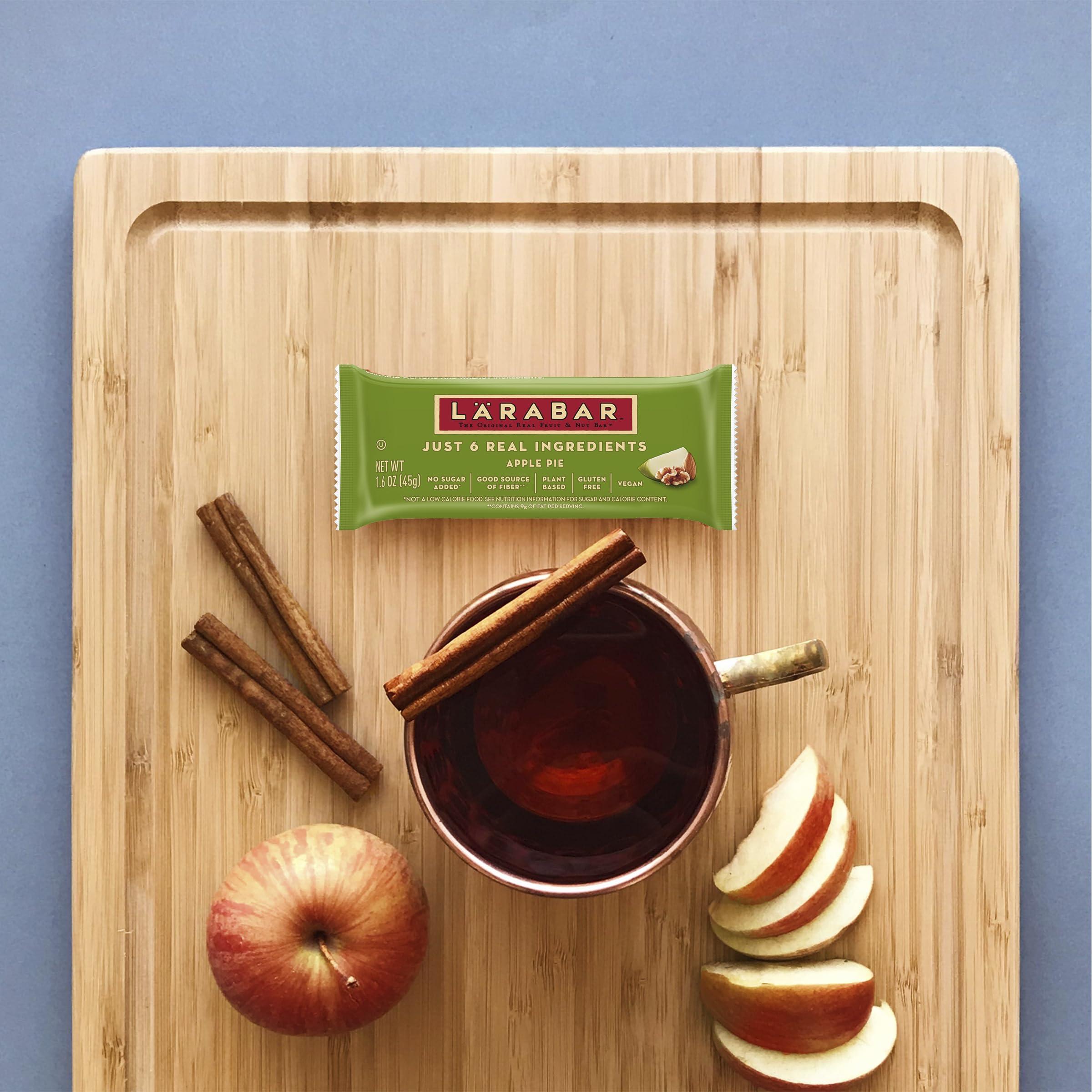 LÄRABAR Larabar Variety Pack, Blueberry Muffin, Lemon Bar, Apple Pie, Fruit & Nut Bars, 18 ct