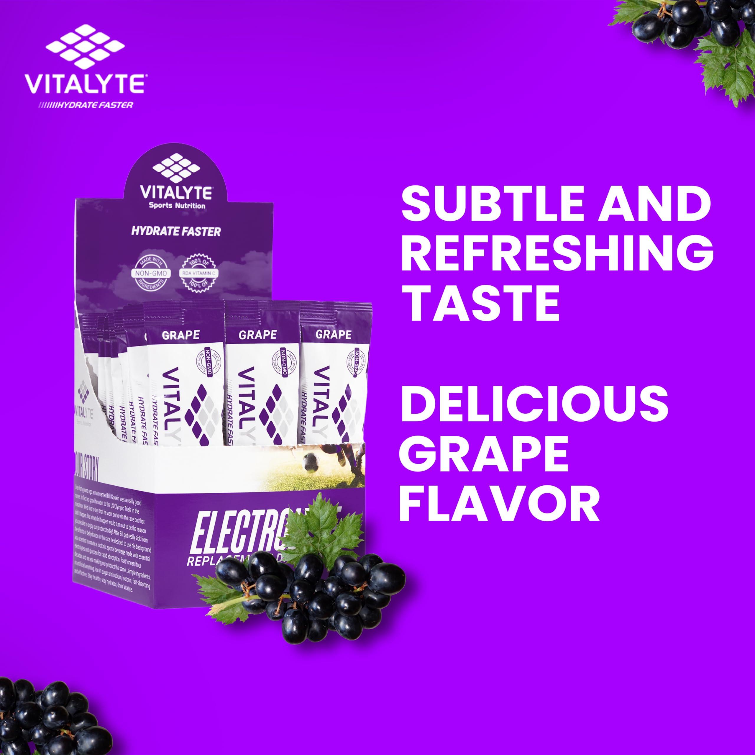 Vitalyte Vitalyte Electrolytes Packets Isotonic Sports Drink | Electrolytes Powder Packets Sports Nutrition Electrolyte Replacement Drinks Dehydration Relief Packets