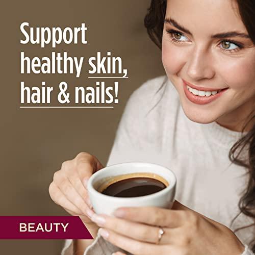 VitaCup VitaCup Beauty Collagen Coffee Pods for Hair, Skin & Nails, with Biotin & Folate, Medium Dark Roast, Keto Friendly, Recyclable Single Serve Pod Compatible with Keurig K-Cup Brewers,32 Ct