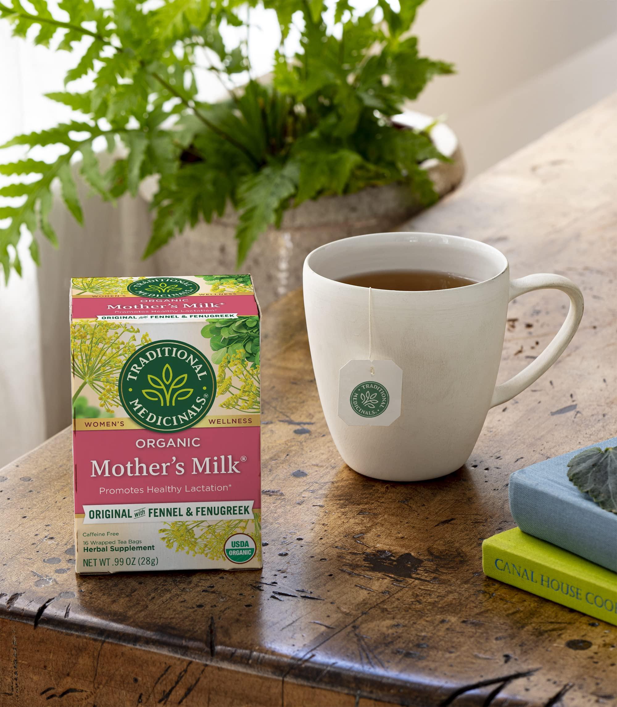 Traditional Medicinals Traditional Medicinals Teas Organic Mother\'s Milk Herbal Tea, 32 Count