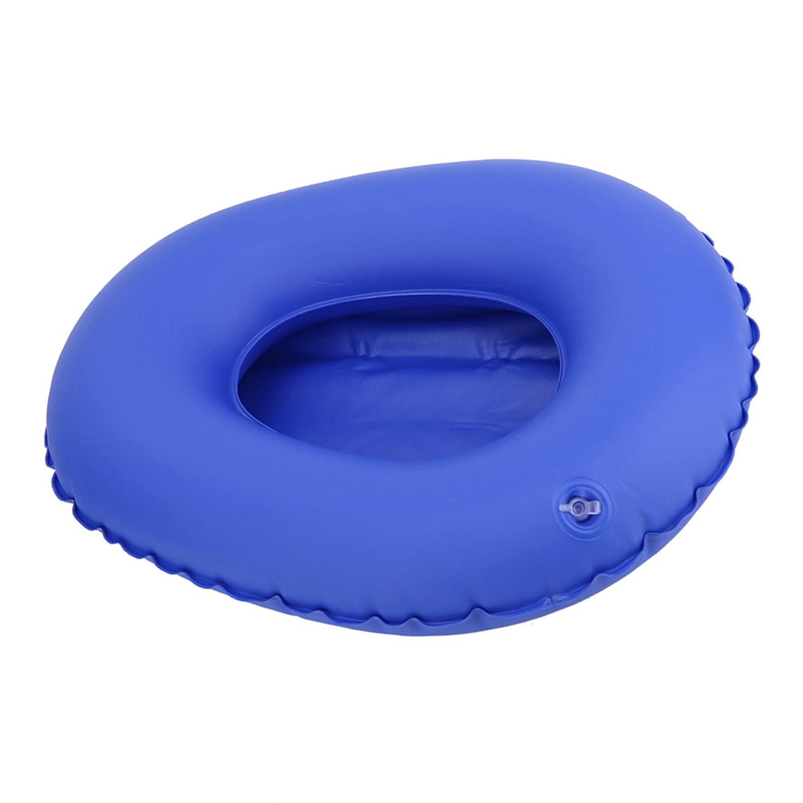 KIMISS KIMISS Large Bed Pans, Medical Inflatable Bed, Bedsore Toilet Urinal Cushioned Bed Pan for Elderly Bedridden Pan Anti