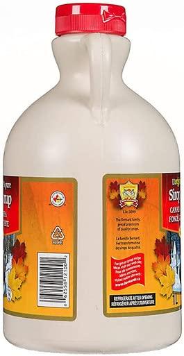 L.B Maple Treat L B Maple Treat, Maple Syrup, Grade A, Amber, 4 Litre/1.06 Gallon Jug, {Imported from Canada}