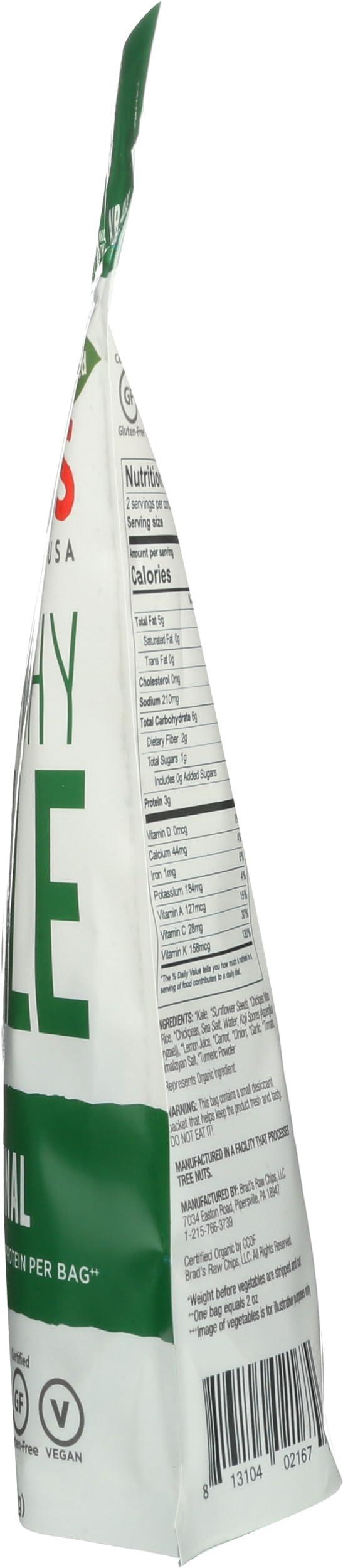 Brad\'s Plant Based Brad\'s Plant Based Kale Chips, Original, 2 Oz