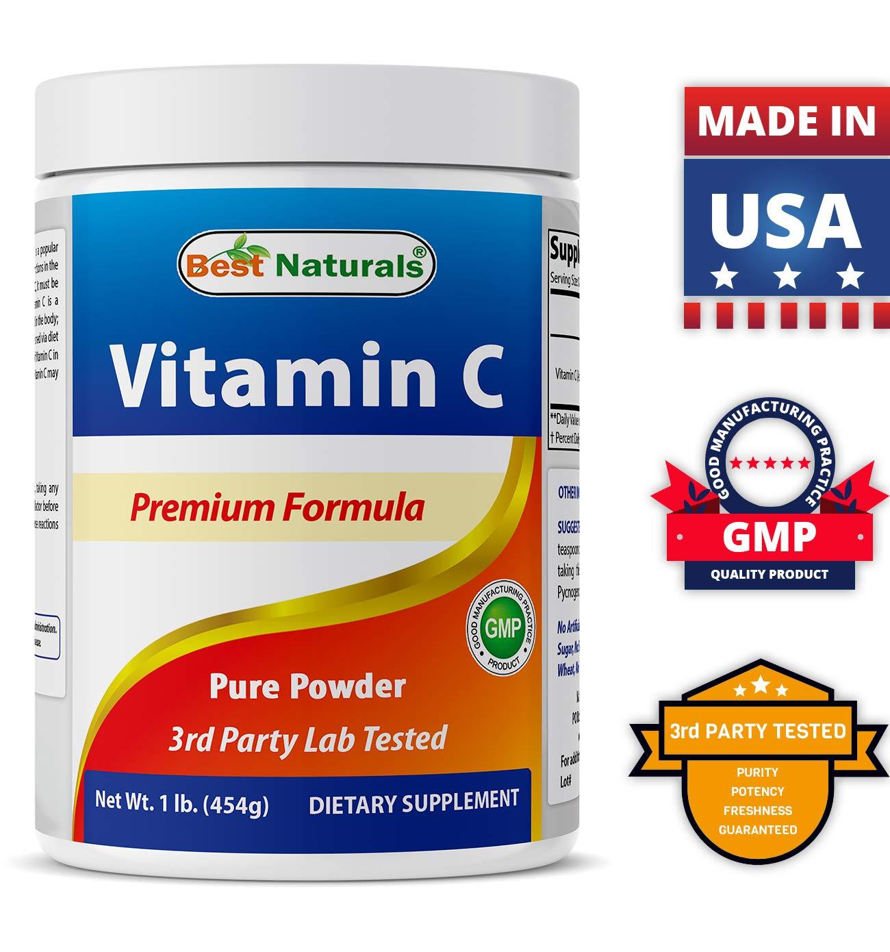 Best Naturals Best Naturals MSM Powder & Vitamin C Powder