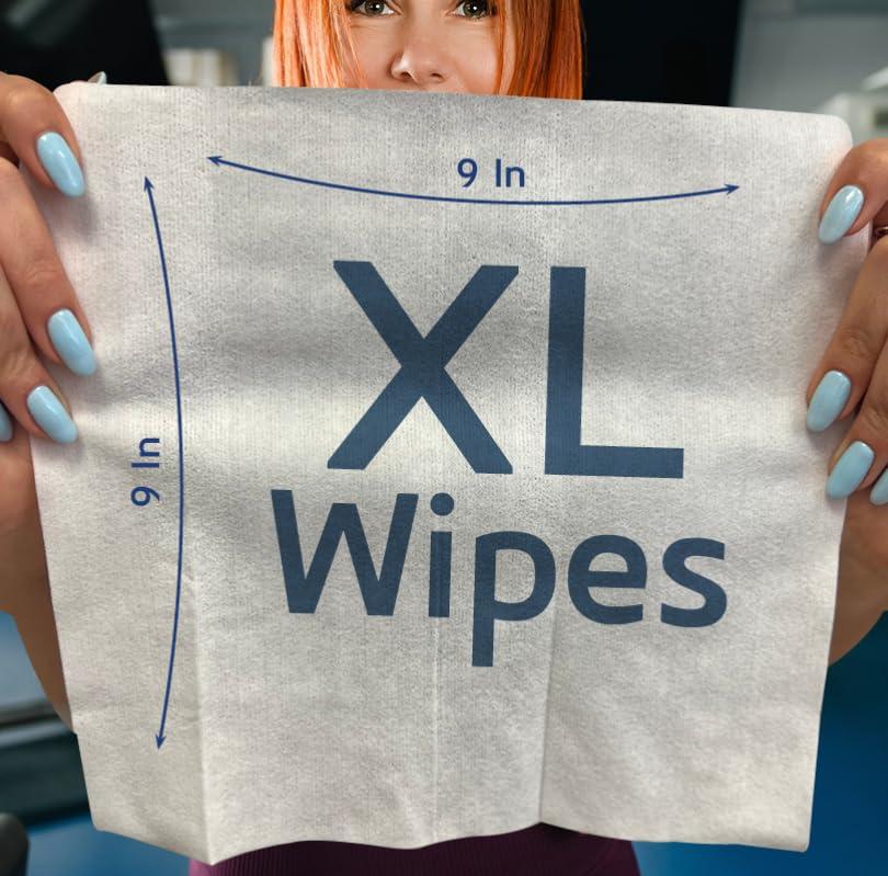 Dr. Fischer Dr. Fischer Rinse Free Bathing Wipes - Large Hygienic Cleansing Body Wipes for Adults - Disposable Shower Wipes. Bath Wipes for Adults. Convenient Travel Body Wipes.