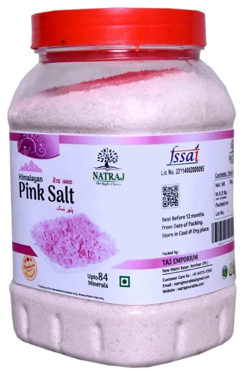 NATRAJ; The Right Choice NATRAJ The Right Choice Himalayan Pink Salt Rock Salt (1200 g)