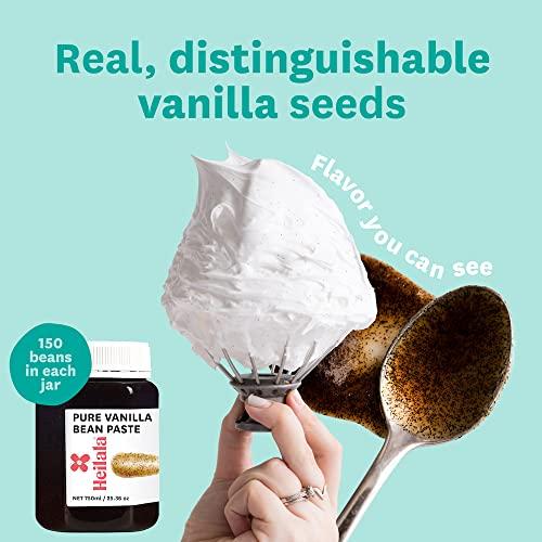Heilala Vanilla Bean Paste for Baking - Heilala Vanilla, the Choice of the World's Best Chefs and Bakers, Made Using Sustainably and Ethically Sourced Vanilla Pods, Value Size - 13.52 fl oz