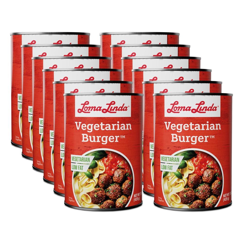Loma Linda Loma Linda® Vegetarian Burger (15 oz.) 12 pack
