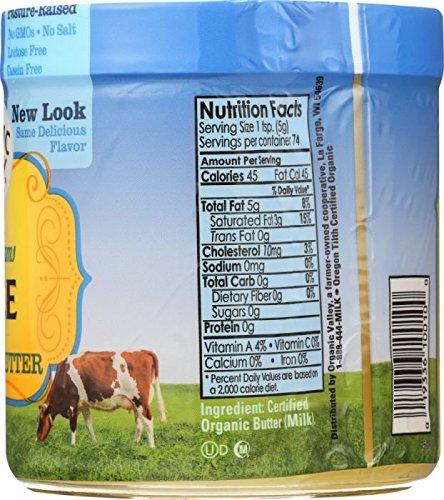 Organic Valley Organic Valley Purity Farms Ghee Clarified Butter 13 oz (Pack of 2)