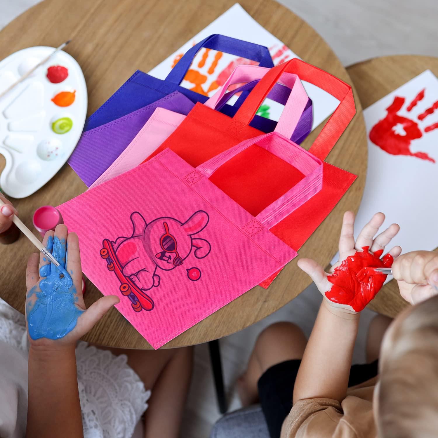 SPERPAND SPERPAND 30Pcs Small Gift Bags with Handles, Holiday Gift Bags Treat Tote Party Favor Bags Goodie Bags for Kids Birthday, Baby Shower, Christmas Gift Bags