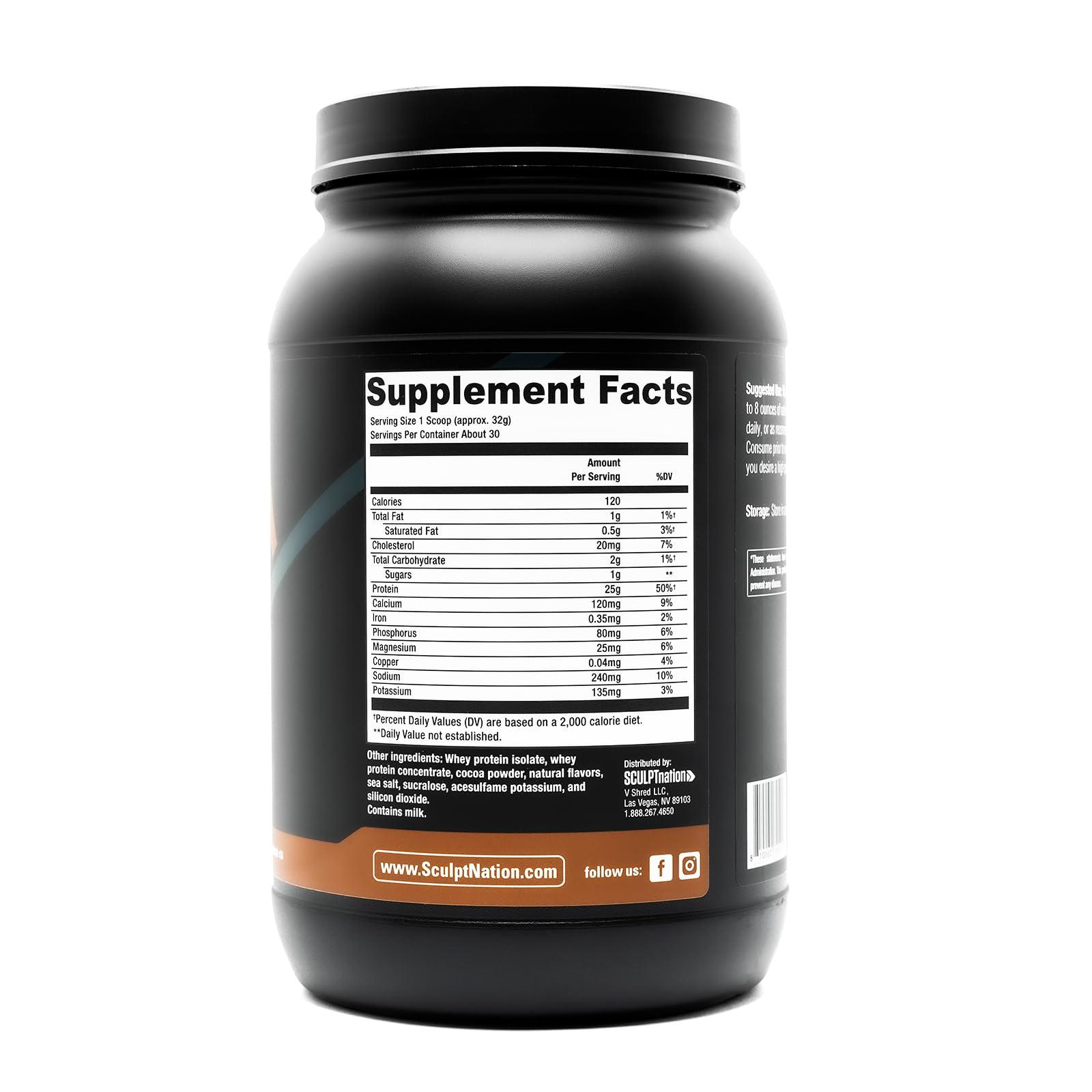 Sculpt Nation Sculpt Nation by V Shred Protein Chocolate and Apple Cider Vinegar Bundle