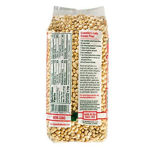 Camellia Brand Camellia Brand Dried Lady Cream Peas, 1 Pound (Pack of 12)