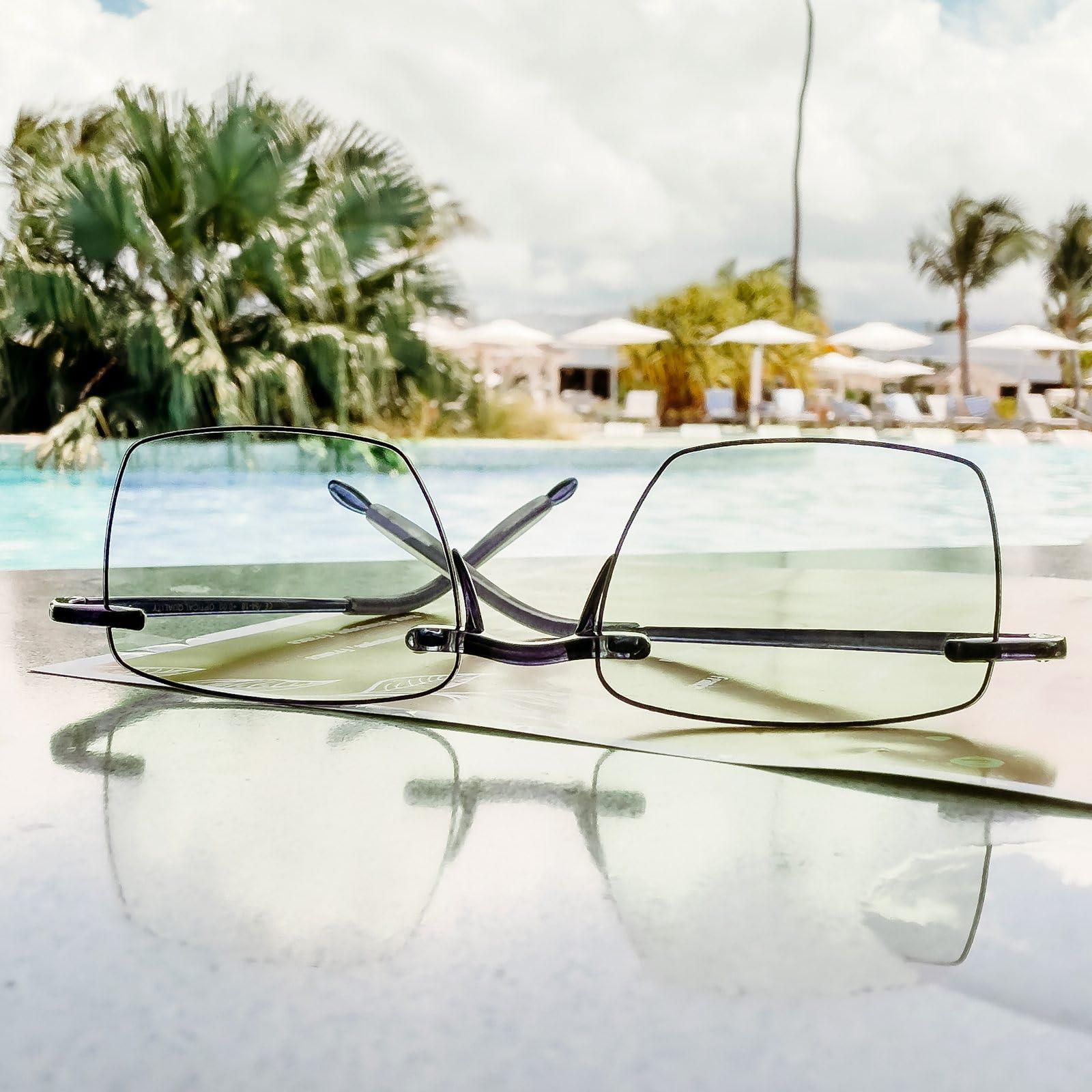 Visualites Visualites Esprit Blue Light Filtering Computer Reading Glasses For Men & Women