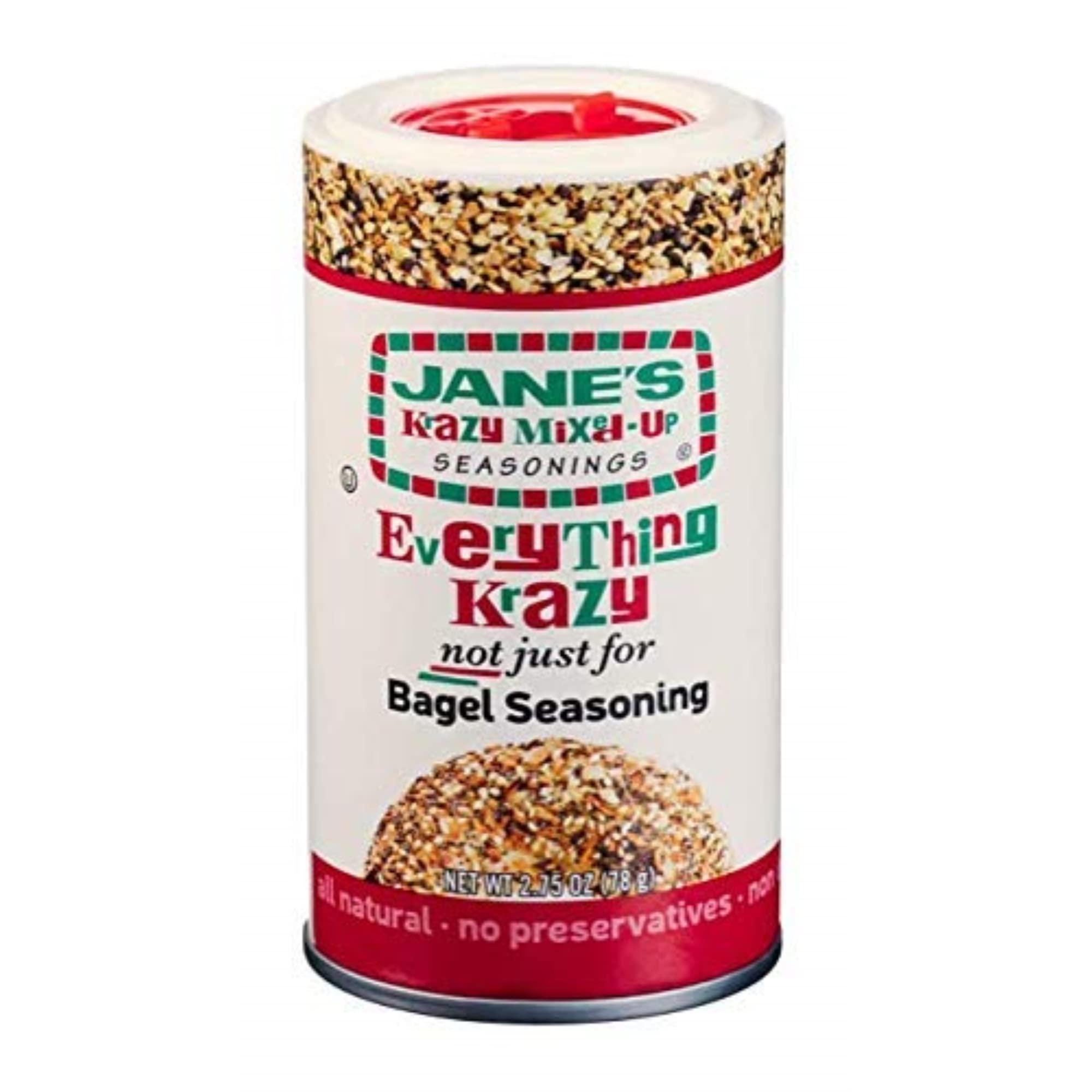 Jane's Krazy Seasonings Jane's Krazy Seasonings Mixed Up Everything Bagel Seasoning, 2.75 Ounce