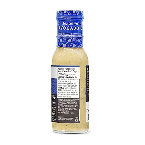 Primal Kitchen Primal Kitchen Vegan Ranch Salad Dressing & Marinade made with Avocado Oil, Whole30 Approved, Paleo Friendly, and Keto Certified, 8 Fluid Ounces