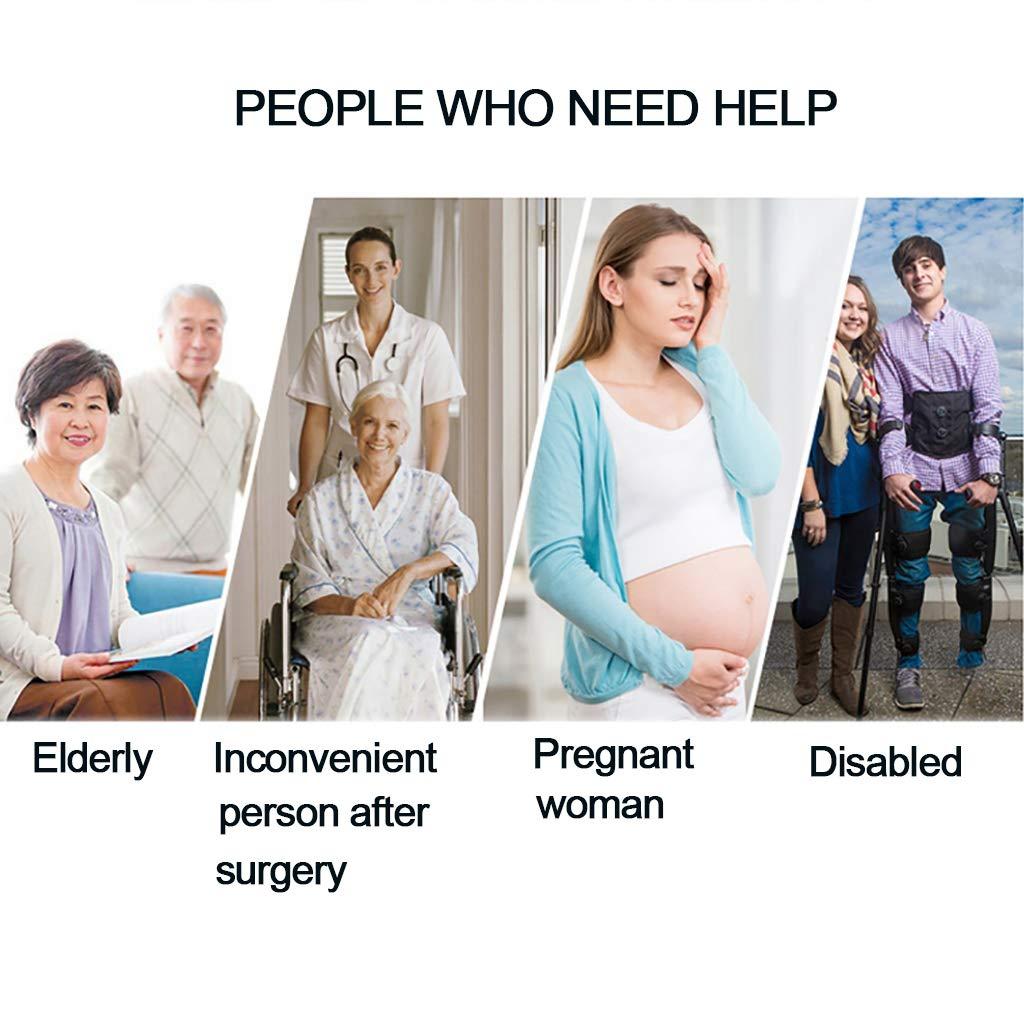 Lattice Grab Bar Wall to Floor Grab Rail, Curved Grab Bar for Toilet, Shower, or Bathtub, Secure Railing for Elderly & Handicapped, Bathroom Safety Rails