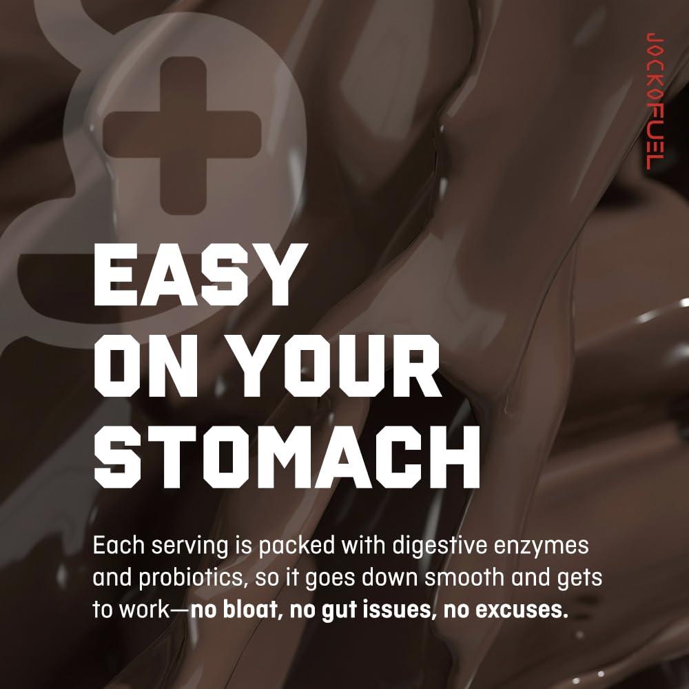 Jocko Fuel Jocko Mlk Whey Protein Powder 22g Protein - Low Sugar Monk Fruit Blend - Muscle Recovery & Growth, Packaging May Vary (31 Servings, Chocolate Milkshake)