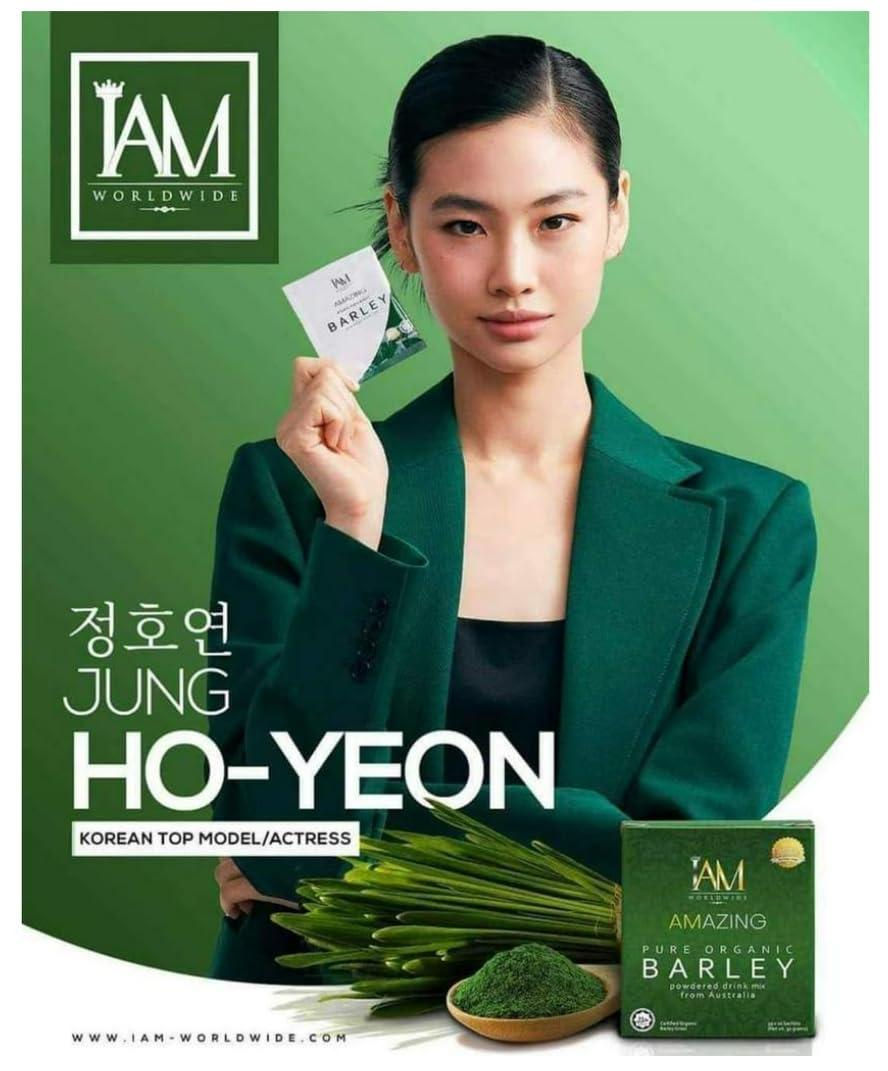 XLXZHYF IAM Amazing Pure Organic Barley Powder Drink Barley Green Natural Blend